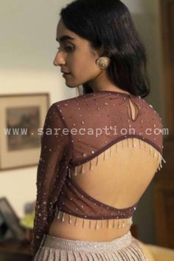 Saree Blouse Back Design