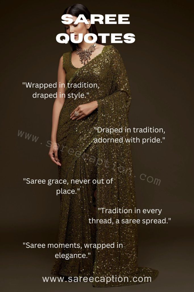 Short Saree Quotes Pinterest In English