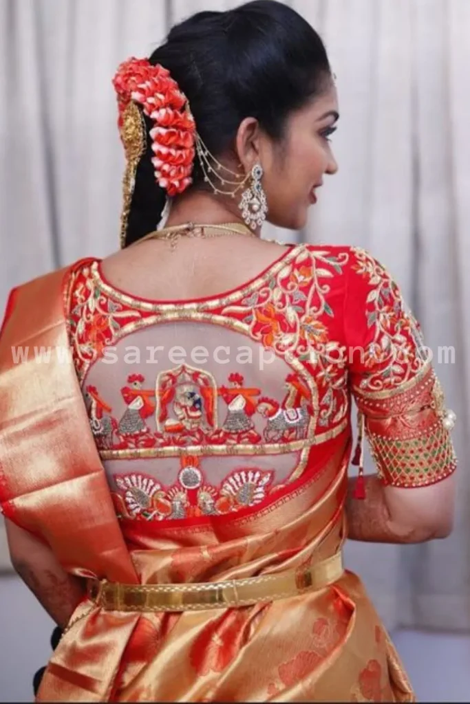Traditional Doli Saree Blouse Design