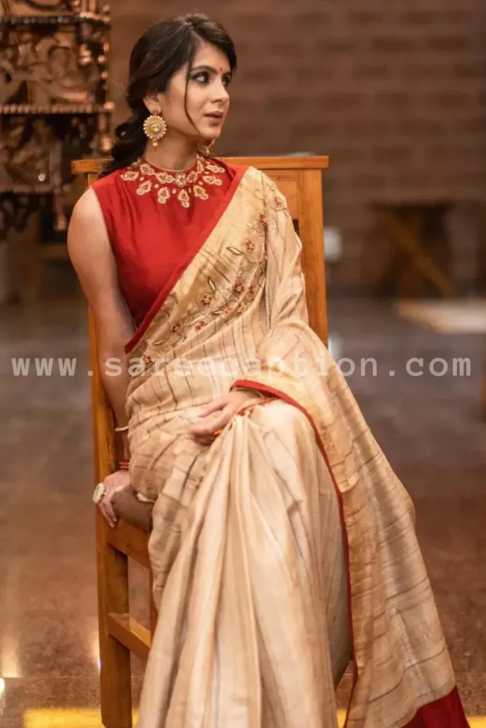 Bengali Saree Look